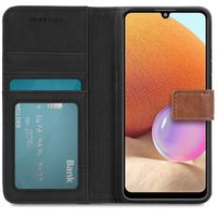 imoshion Luxe Bookcase Samsung Galaxy A32 (4G) - Bruin