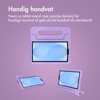 imoshion Kidsproof Backcover met handvat Samsung Galaxy Tab A11 / A9 8.7 inch - Lila