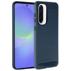 imoshion Brushed Backcover Samsung Galaxy A37 (5G) - Blauw