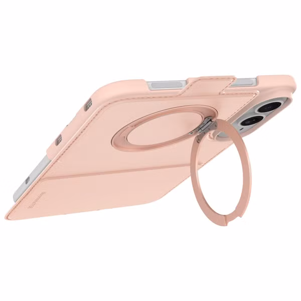 dbramante1928 Copenhagen ICON Bookcase Apple iPhone Duo - Pink Sand