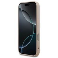 Guess 4G Metal Logo Backcover MagSafe Apple iPhone 17 Pro Max - Roze