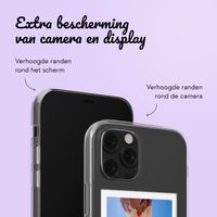Hoesje met eigen foto en/of tekst Apple iPhone 12 (Pro) - Polaroid