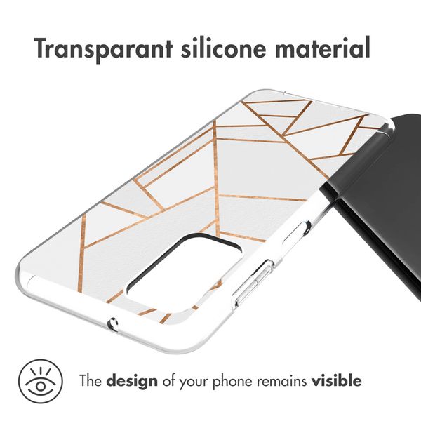 imoshion Design hoesje Samsung Galaxy A13 (4G) - White Graphic