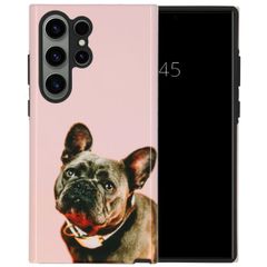 Ontwerp je eigen tough case Samsung Galaxy S23 Ultra - Wit