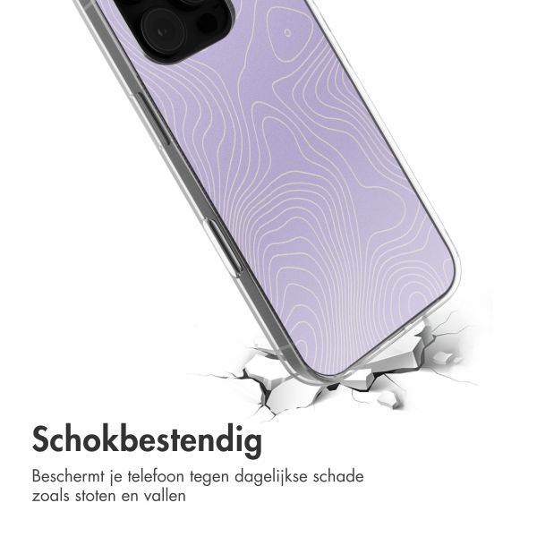 imoshion Design hoesje Apple iPhone 16 Pro - Topo Lilac