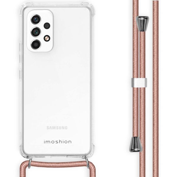 imoshion Backcover met koord Samsung Galaxy A53 - Rosé Goud