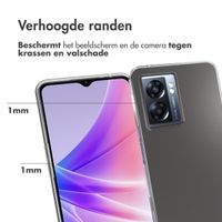Accezz Clear Backcover Oppo A77 - Transparant