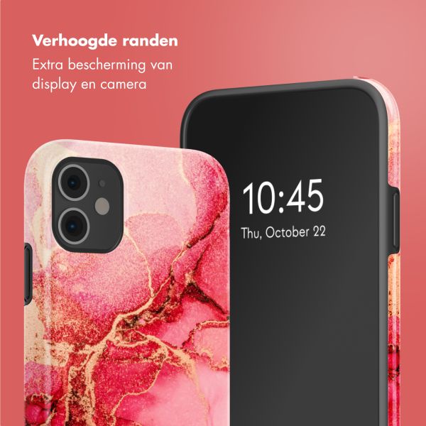 Selencia Vivid Tough Backcover iPhone 11 - Rosy Marble