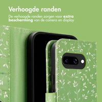 imoshion Design Bookcase Google Pixel 9A - Green Flowers