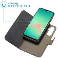 imoshion Uitneembare 2-in-1 Luxe Bookcase Samsung Galaxy A26 - Zwart