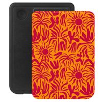 Selencia Vivid Bookcase Kobo Clara Colour / Clara BW - Tropical Vibes Apricot