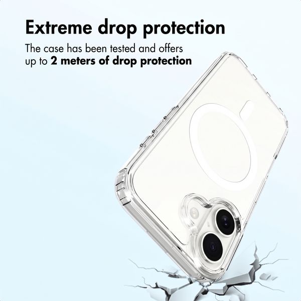 Accezz Xtreme Impact Back Cover with MagSafe Apple iPhone 17 - Transparent