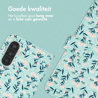 imoshion Design Bookcase Samsung Galaxy A26 - Blue Flowers