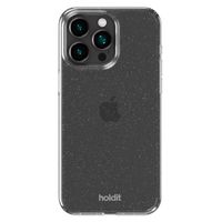 Holdit Glitter Case Apple iPhone 15 Pro - Wit