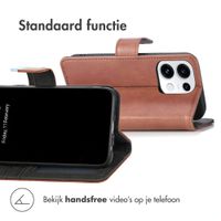 imoshion Luxe Bookcase Oppo Reno 16 / 16 Pro - Donkerbruin
