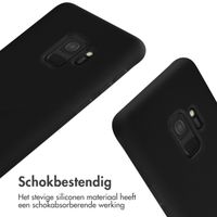 imoshion Siliconen hoesje met koord Samsung Galaxy S9 - Zwart