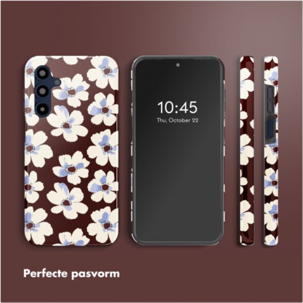 Selencia Vivid Backcover Samsung Galaxy A16 - Choco Flower Pop