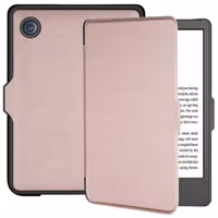 imoshion Slim Hard Case Bookcase Kobo Clara 2E / Tolino Shine 4 - Rosé Goud