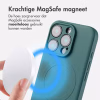 imoshion Color Backcover met MagSafe Apple iPhone 16 Pro - Donkergroen