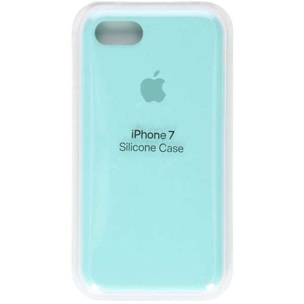 Apple Silicone Backcover Apple iPhone SE (2022 / 2020) / 8 / 7 - Sea Blue