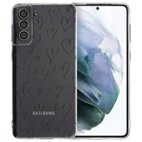 imoshion Design hoesje Samsung Galaxy S21 Plus - Hearts