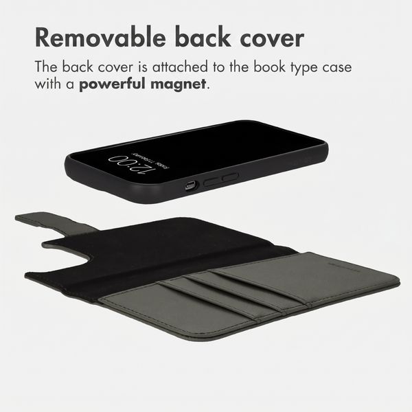 imoshion Detachable 2-in-1 Luxury Bookcase Apple iPhone 13 Pro - Green