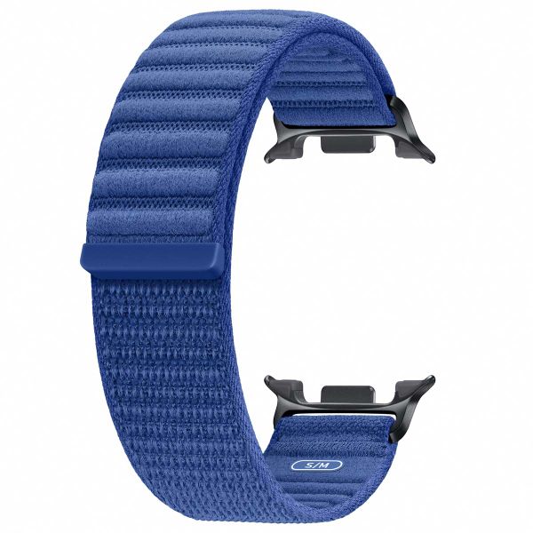 Samsung Originele Fabric Band Samsung Galaxy Watch 8 (40/44mm) / Classic (46mm) - S/M - Navy