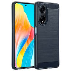 imoshion Brushed Backcover Oppo A98 - Donkerblauw