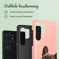 Ontwerp je eigen tough case Samsung Galaxy S25 Ultra - Wit