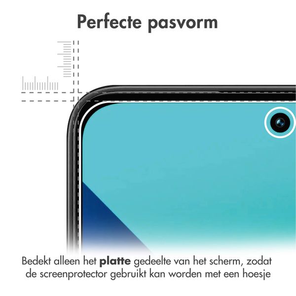 imoshion Screenprotector Folie 3 pack Xiaomi Redmi Note 13 (5G)
