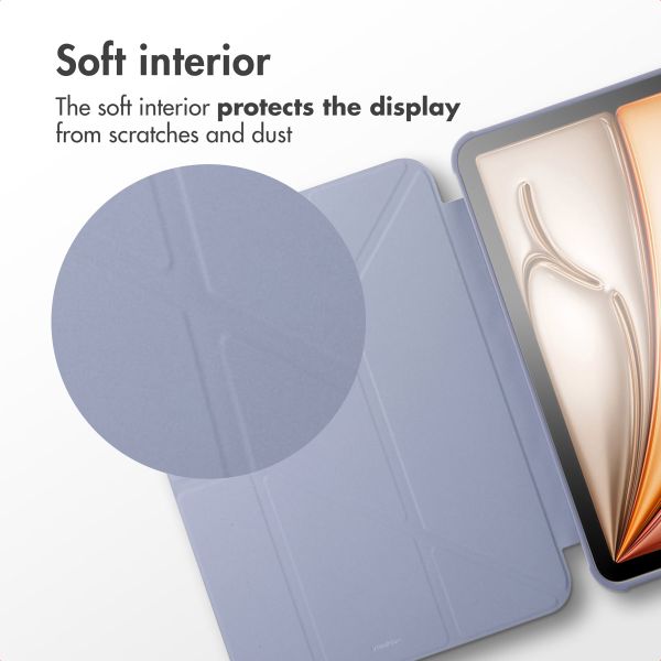 imoshion Origami Bookcase Apple iPad Pro 11 (2025) M5 / (2024) M4 - Lavender