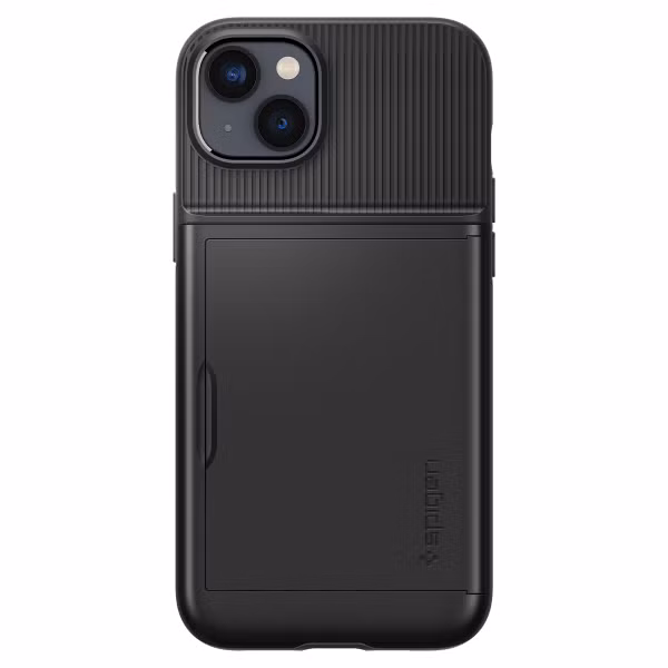 Spigen Slim Armor CS Backcover Apple iPhone 14 - Zwart