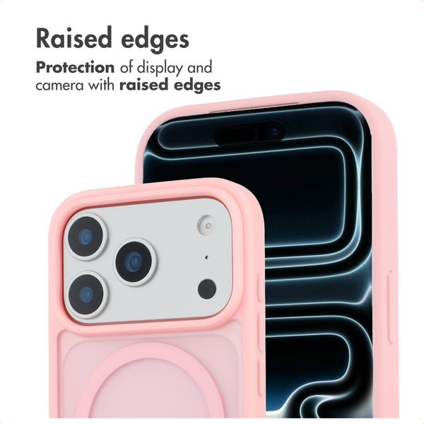 imoshion Colour Guard Back Cover with MagSafe Apple iPhone 17 Pro Max - Light Pink