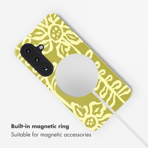 Selencia Vivid Back Cover with MagSafe Samsung Galaxy S26 - Chalky Bloom
