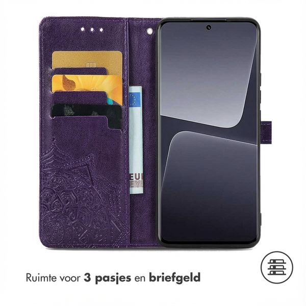 imoshion Mandala Bookcase Xiaomi 13 Pro - Paars