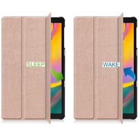 imoshion Trifold Bookcase Galaxy Tab A 10.1 (2019) - Rosé Goud