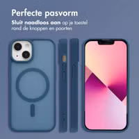 imoshion Color Guard Backcover met MagSafe Apple iPhone 14 / 13 - Donkerblauw