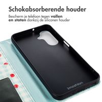 imoshion Design Bookcase Samsung Galaxy A57 (5G) - Cherry Check