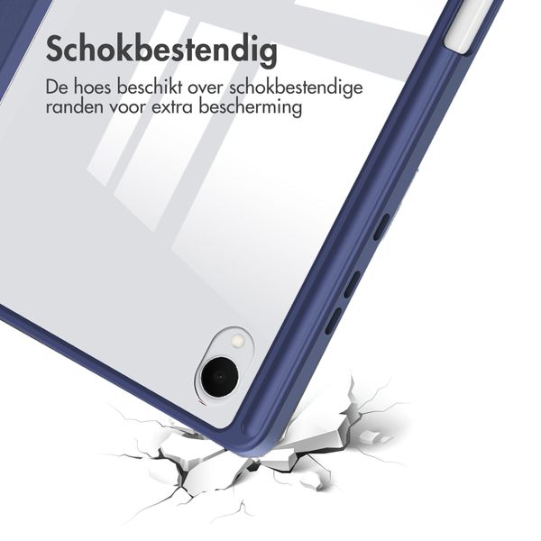 imoshion Trifold Hardcase Bookcase Samsung Galaxy Tab S11 - Donkerblauw