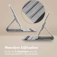 imoshion 360° draaibare Bookcase Apple iPad 11 (2025) 11 inch A16 / iPad 10 (2022) 10.9 inch - Grijs