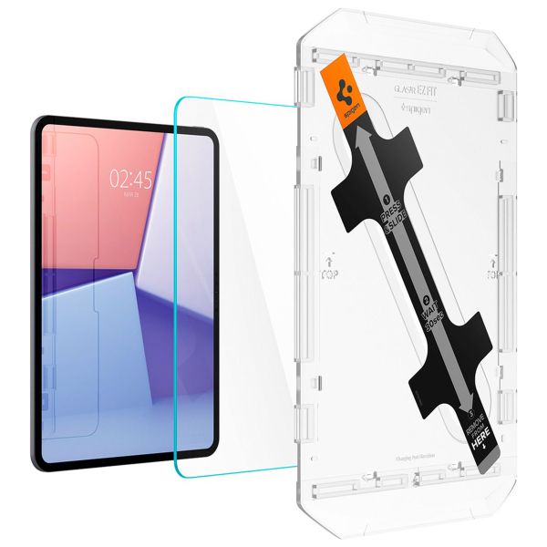 Spigen GLAStR EZ Fit Screenprotector + Applicator iPad Pro 11 (2024) M4