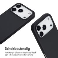 imoshion Siliconen hoesje met koord Apple iPhone 17 Pro - Zwart