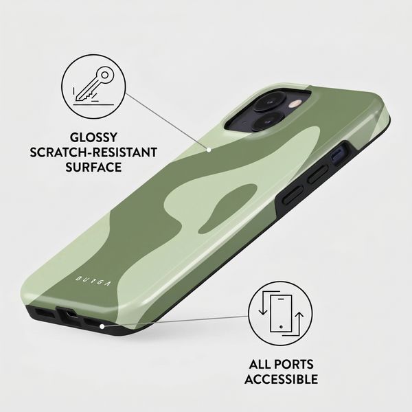 Burga Tough Back Cover with MagSafe Apple iPhone 13 - No Rush