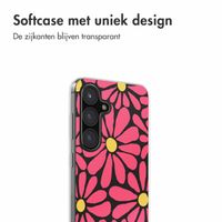 imoshion Design hoesje Samsung Galaxy S24 FE - Dusty Rose Flowers Connect