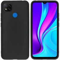 imoshion Color Backcover Xiaomi Redmi 9C - Zwart