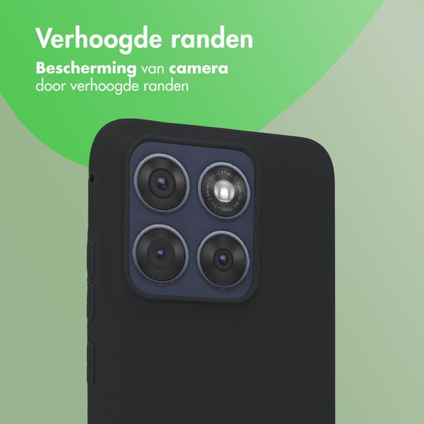 imoshion Color Backcover Motorola Edge 70 Fusion - Zwart