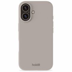 Holdit Silicone Case iPhone 16 - Taupe