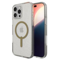 ZAGG Milan Snap Case met MagSafe iPhone 16 Pro Max - Gold Glitter