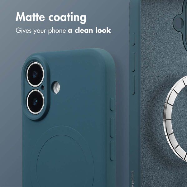 imoshion Colour Back Cover with MagSafe Apple iPhone 17 - Dark Blue
