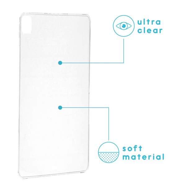 imoshion Softcase Backcover Apple iPad Pro 12.9 (2022) / Pro 12.9 (2021) - Transparant